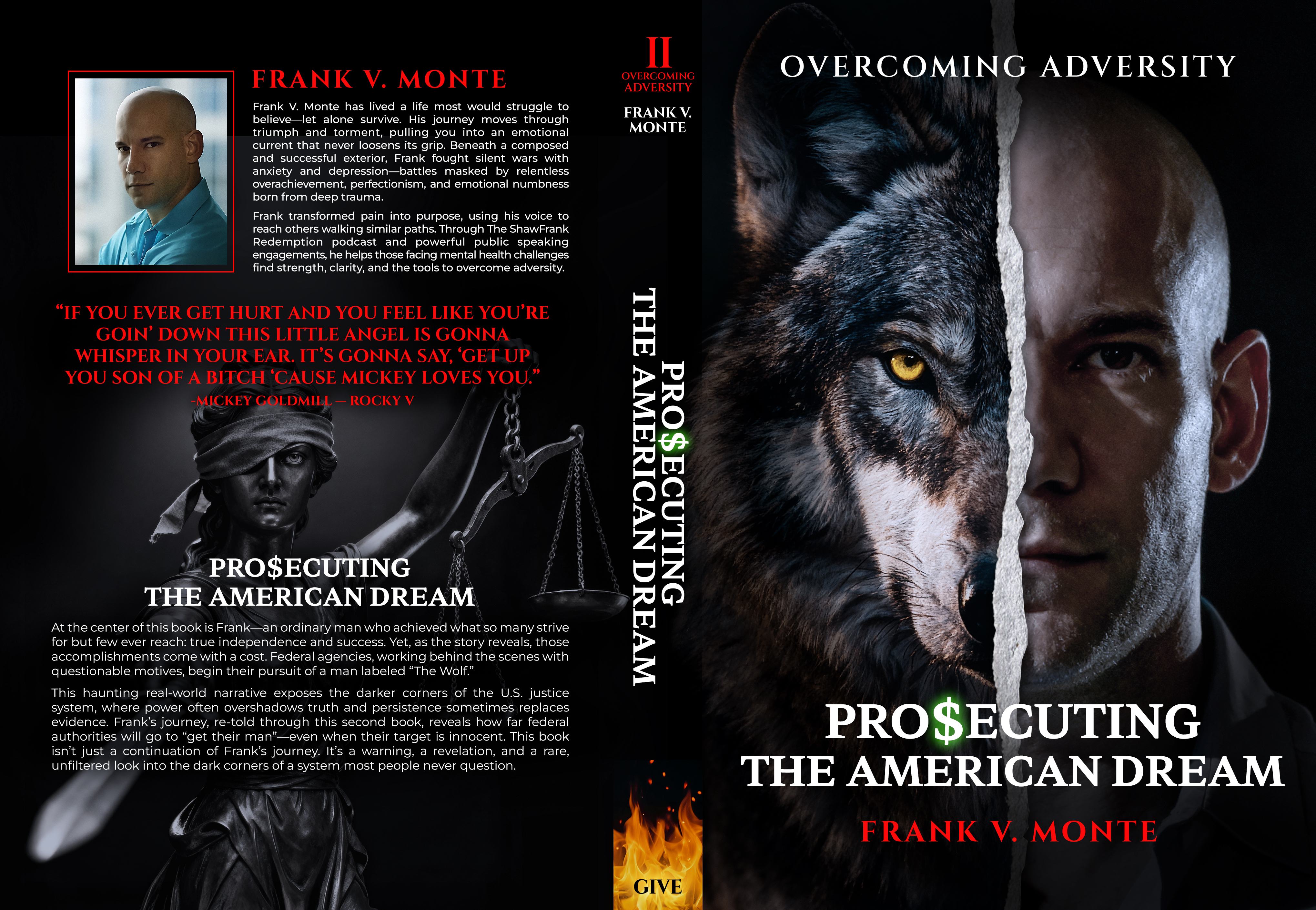 Pro$ecuting the American Dream book cover by Frank V. Monte